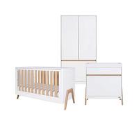 Tutti Bambini Fuori 3 Piece Nursery Furniture Set White
