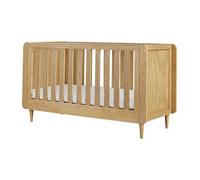 Tutti Bambini Japandi Mini Cot Bed - Light Oak