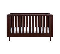 Tutti Bambini Japandi Mini Cot Bed - Warm Walnut, Brown