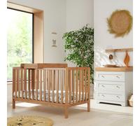 Tutti Bambini Malmo 2 Piece Nursery Furniture Set - Grey