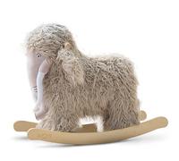 Tutti Bambini Mimi the Woolly Mammoth - Soft & Fluffy Baby Rocking Toy, Tip-Proof Rocker Chair, Kids Rocking Chair Ride On Toy (18-36 Months, 20 kg)