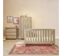 Tutti Bambini Modena 3 Piece Room Set - Oak, Brown