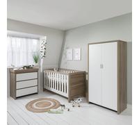 Tutti Bambini Modena 3 Piece Furniture Pack - White Oak