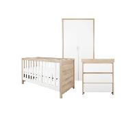 Tutti Bambini Modena 3 pcs Room Set - White/Oak