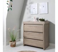 Tutti Bambini Modena Changing Unit Oak, Brown