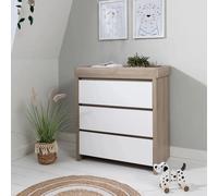 Tutti Bambini Modena Changing Unit - White/Oak