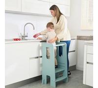 Tutti Bambini Montessori Learning Tower, Toddler Step Stool - Ocean Stone