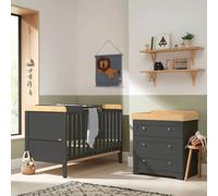 Tutti Bambini Rio 2Pc Room Set Slate/Oak