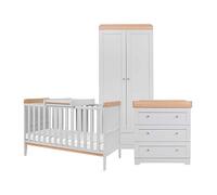 Tutti Bambini Rio 3 Piece Room Set - Dove Grey/Oak