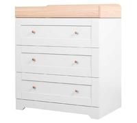 Tutti Bambini Rio Chest Changer - Dove Grey/Oak