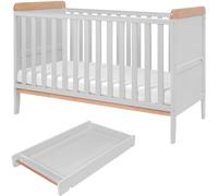 Tutti Bambini Rio Cot Bed Changer & Mattress - Grey