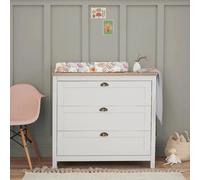 Tutti Bambini Verona Chest Changer White/Oak, White