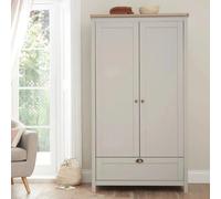 Tutti Bambini Verona Wardrobe Dove Grey/Oak
