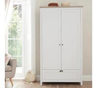 Tutti Bambini Verona Wardrobe - White/Oak