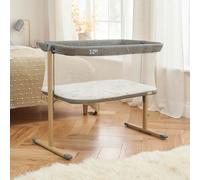 Tutti Bambini Zizee Essential Crib Oak Charcoal