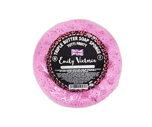 Tutti Fruity Essential Oil Triple Butter Soap Sponge - Emily Victoria
