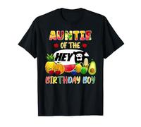 Tutti Frutti Auntie of The Birthday Boy Fruit Party Hey Bear T-Shirt
