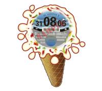 Tutti Frutti Ice Parking Permit Holder Skin - FREE UK POSTAGE