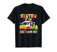 Tutti Frutti Sister of The Birthday Boy Fruit Party Hey Bear T-Shirt