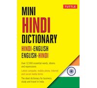 Tuttle Mini Hindi Dictionary: Hindi-English, English-Hindi (Tuttle Mini Dictionary)