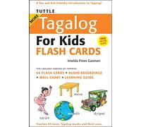 Tuttle More Tagalog for Kids Flash Cards Kit: (Includes 64 Flash Cards, Audio CD, Wall Chart & Learning Guide) (Tuttle Flash Cards)