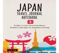 Tuttle Publishing Japan Travel Journal Notebook Paperback Tuttle Publishing Multicolor