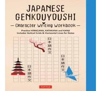 Tuttle Publishing Japanese Genkouyoushi Character Writing Workbook Paperback Tuttle Publishing Multicolor