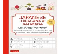Tuttle Publishing Japanese Hiragana & Katakana Language Workbook Paperback Tuttle Publishing Multicolor