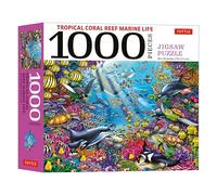 Tuttle Publishing Tropical Coral Reef Marine Life - 1000 Piece Jigsaw Puzzle: Finished Size 29 in X 20 Inch (74 X 51 CM)