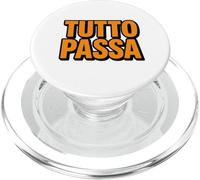 Tutto Passa Stoic Wisdom Italian Quote PopSockets PopGrip for MagSafe