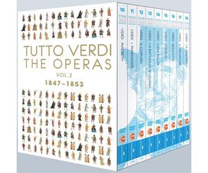 Tutto Verdi: The Operas Volume 2 - 1847-1853 DVD (2013) Giuseppe Verdi cert E 9