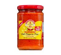 TUTTOCALABRIA Chili Pepper Paste Pate, 10oz (285 g), Seedless, No Seeds, Fine and creamy processing, Spicy and rich in flavour, Versatile condiment, Ideal for bruschetta, sandwiches, grilled meats and