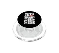 Tutu Busy Tiny Dancer Recital PopSockets PopGrip for MagSafe