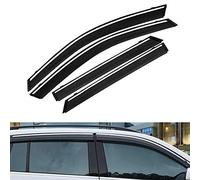 TUTU-C 4Pcs for Chevrolet TRAX 2014 ABS Plastic Window Visors Awnings Rain Sun Deflector Guard Vent Covers Protector Car Styling