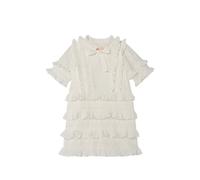 Tutu Du Monde Roseraie ruffled tiered dress - White 3-4-4-5-6-7-8-9-10-11