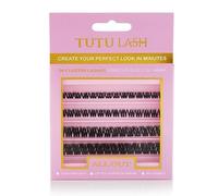 Tutu Lash ALL OUT 56 x DIY Cluster Lashes self application easy to apply lashes lash cluster box re-usable vegan (All Out Cluster Lash Box)