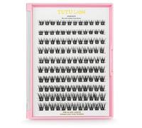 Tutu Lash Pre-Glued Cluster Lashes One Step Application Large Box 120 Clusters easy application pre-bonded clusters pre glued no glue required up to 5 Days wear mix lengths (Aphrodite)