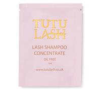 Tutu Lash Shampoo Concentrate - Lash & Brow Foam Cleanser Sachets - Oil Free (10 Sachets)