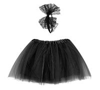 Tutu Skirt with Headband, Tutu Skirts for Women, Black Tutu, Tutu Adult, Black Tutu Skirts for Women, for Parties and Dance, Ballet Skirt for Halloween, Themed Events and Daily Wear