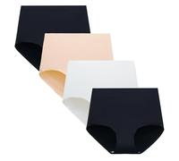 TUTUESTHER High Waist Knickers Seamless Underwear for Women Full Coverage Stretchy Comfort Full Briefs（12，Daily Basic）
