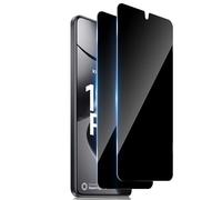 TUTUO Privacy Screen Protector for Xiaomi 14T/14T Pro for Tempered Glass, Pack of 2 Antispy Tempered Glass Protection, 9H Hardness, Anti-Spy Privacy Film, Anti-Scratch Protective Glass - Black