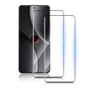 TUTUO Screen Protector Compatible with Xiaomi 15 Ultra 5G for Tempered Glass, Pack of 2 Tempered Glass Protective Glass, 3D 9H Hardness Protective Glass, Anti-Scratch Anti-Dust, HD Clear Screen