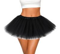 Tutus for Women 5 Layered Tutu Skirts for Women Adults Girls Teens Rave Halloween Costume Tutu Dance Skirt Tulle Skirts