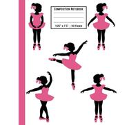 Tutus & Turns: A Composition Notebook: Ballet-Themed | Gift for Dancers of All Ages | 100 Lined Pages | Perfect for Creative Writing, Doodling, Journaling, Goal Setting and More
