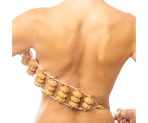 Tuuli Accessories Back Massage Muscle Roller Tool Massager Wooden 120 cm (40 x 7 cm Rolling Surface)