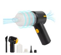 TUULKIT Car Vacuum Cleaner Cordless Powerful | Handheld Vacuum Cleaner | Office Home | USB Rechargeable | 9-in-1 Compact Small Powerful Air Duster