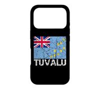 Tuvaluan Flag Distressed Men Women Kids Tuvalu Case for iPhone 17 Pro
