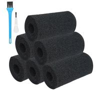 tuvisin Pre Filter Intake Sponge for Fluval AquaClear AC70/AC110 Power Filter, Replacement for Aquarium Filter Intake Strainer Sponge Fish Tank Filter Inlet Sponge 6 Pack