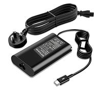 Tuvoyo 90W USB C Laptop Charger Compatible With Dell Latitude 11 12 13 5175 5285 5289 7275 7285 7370 5280 5480 7280 7480 7380 5400 7400 7300 7390 7200 2in1 XPS 12 9370 9365 LA90PM170 0TDK33 Power Cord