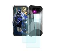 Tuvzylory 2 Pcs Tempered Glass Screen Protectors Compatible with 8849 Tank 4/4 Pro - Scratch-Resistant, 2.5D Arc Edge, Oil-Repellent (Unihertz Tank 4)